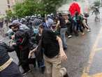 Montreal riot police force out anti-Israel protesters occupying McGill administration building