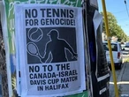 Davis Cup 'hijacked by extremists', forcing Canada-Israel matches to be played without fans
