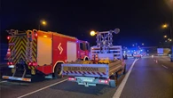 Utrudnienia na S8 pod Warszawą. Ciężarówka leży na jezdni