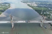 Cầu dây văng cao nhất Việt Nam hoàn thành vào tháng 9