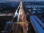 Cầu đi bộ nối ga trên cao Metro Bến Thành - Suối Tiên thành hình
