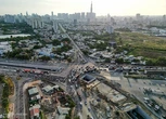 Nút giao lớn nhất TP HCM lùi tiến độ vì vướng 2,2 ha mặt bằng