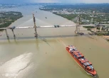 Hình dáng cầu dây văng cao nhất nước giúp tuyến Bến Lức - Long Thành liền mạch