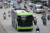 Hơn 40% xe buýt Hà Nội đã chuyển sang năng lượng xanh