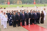 Lãnh đạo Đảng, Nhà nước vào Lăng viếng Chủ tịch Hồ Chí Minh