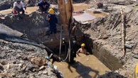 3.000 hộ dân Phú Quốc bị cắt nước nhiều ngày do vỡ đường ống
