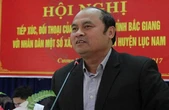Hai nguyên lãnh đạo tỉnh Bắc Giang bị cảnh cáo