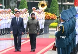 Chủ tịch nước Lương Cường chủ trì lễ đón Tổng thống Sri Lanka