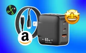 Cargador GAN de 65W barato, potente y con cable USB-C de dos metros: solo 438 pesos en Amazon 