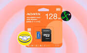 Mientras las otras cuestan más de 350 pesos, esta tarjeta microSD Adata de 128 GB no supera los 180 pesos 