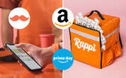 Rappi se une a las promociones del Prime Day, te regala un Starbucks y 150 pesos en tu primer pedido con tu membresía de Amazon Prime 