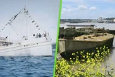 Ante la falta de acero, los barcos de la Segunda Guerra Mundial se comenzaron a construir con un material poco usual: hormigón 