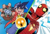 La colaboración que no sabías que existía: Beyblade y Marvel se unieron para crear estos trompos que Mercado Libre tiene en oferta