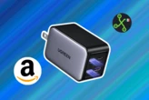 Este cargador UGREEN de 65W te permite conectar hasta cuatro dispositivos y Amazon lo tiene con más del 50% de descuento 