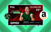 La pantalla definitiva para ver el Mundial 2026 está en Amazon: es de TCL y tiene panel QLED mini LED de 144 Hz 