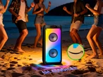 Esta máquina de karaoke también es una enorme bocina, tiene dos micrófonos y descuento de 1,000 pesos  