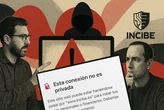 Cuando lees "este sitio web no es seguro" al entrar en la web del INCIBE, el principal organismo de ciberseguridad español 