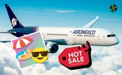 Aeroméxico tiene ofertas de infarto en Hot Sale 2025: vuelos desde 1,619 pesos para planear tus vacaciones de verano
