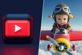 Bebés generados con IA y puestos en situaciones de peligro generan millones de visitas en YouTube. Y sus normas no lo paran 