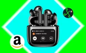 Estos audífonos tienen pantalla táctil, Bluetooth 5.3, 40 horas de batería y descuento que deja el precio en menos de 700 pesos 