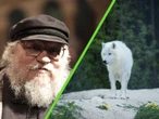 "Solo escribo sobre magia, pero ustedes la crearon": George R.R. Martin llora al ver lobos huargos reales 