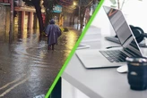 Diputada de Morena propone que el home office sea obligatorio en México cuando las lluvias te impidan llegar a tu trabajo 