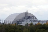 Este dron ruso abrió una de las mayores obras de ingeniería, el problema: era el sarcófago del reactor 4 de Chernóbil 