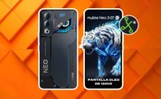 Celular para jugar con pantalla super rápida. Tiene sistema de enfriamiento para que no se caliente 