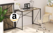 Amazon tiene este escritorio plegable, cuesta solo 901 pesos y es perfecto para el regreso a clases 