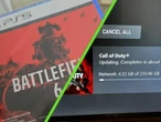 Mientras los parches de Call of Duty pesan más que el juego, Battelfield 6 tiene todo su contenido en el disco 