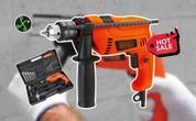 Amazon rebaja este rotomartillo BLACK+DECKER a sólo 1,108 pesos por Hot Sale 2026: incluye 40 herramientas y estuche 