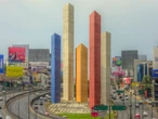 Cinco prismas de concreto cambiaron la forma de ubicarse en Ciudad de México y ese nunca fue el plan