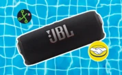Potente bocina bluetooth JBL, con hasta 16 horas de batería y carga por USB-C; la puedes mojar 