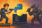 Si aprender programación (al estilo clásico) te aburre, este videojuego gratis permite aprender Python mientras vas pasando de nivel 