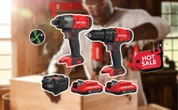 Hot Sale 2026: Amazon remata este combo de taladro y atornillador inalámbricos CRAFTSMAN con casi 60% de descuento 