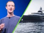 Mark Zuckerberg movió sus dos megayates por 8,500 km para un capricho: subir a una montaña en helicóptero y bajar esquiando 
