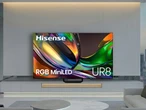 Hisense sabe que México ama las pantallas grandes, bonitas y a buen precio, por eso trae el RGB MiniLED más barato del mercado: UR8 