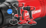 Amazon remata este kit de taladro y atornillador inalámbricos CRAFTSMAN por Prime Day 2026. Tiene más de 60% de descuento 