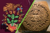 México rinde homenaje a Tenochtitlan con un timbre postal histórico: incluye un QR para conocer el mito del águila y el nopal 