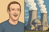 Una central nuclear tenía los días contados en EEUU. Mark Zuckerberg la va a salvar quedándosela 20 años