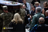 В Києві попрощалися з ведучим та військовослужбовцем Максом Неліпою, який загинув на фронті. Фото