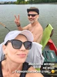 "Медовий місяць на морі". Дружина морпіха Діанова показала їхнє перше сімейне фото після весілля