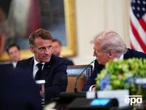 "Путін хоче укласти угоду для мене". Слова Трампа Макрону потрапили у трансляцію через не знятий мікрофон