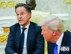 Рютте запитали, чи привіз він Трампу мирного плана щодо України, як писали ЗМІ. Генсек НАТО відповів