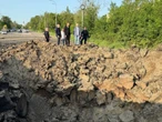 РФ випустила дві балістики по Харкову. На перших фото – величезна вирва