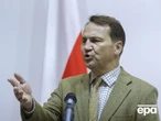 "У яку ж російську брехню нам слід повірити?" Сікорський прокоментував реакції РФ на вторгнення дронів у Польщу
