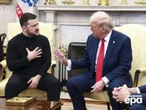 У Китаї показали виставу за мотивами сварки у Білому домі. У ній Трамп "стріляє" з водяного пістолета у Зеленського. Відео