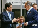 Рубіо поспілкувався із Лавровим. Про які "подальші кроки" говорили?