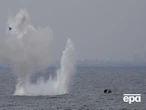 Окупанти скинули в Чорне море фугасну бомбу вагою 500 кг, вона могла спрацювати проти цивільного судна – ВМС ЗСУ