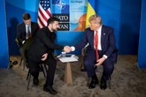 Volodymyr Zelensky dit avoir convenu avec Donald Trump de "renforcer la protection" du ciel ukrainien